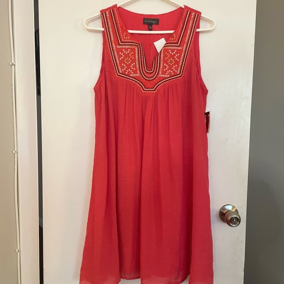 Luxology Sleeveless Lightweight A-Line Dress - Size M - Picture 3 of 16